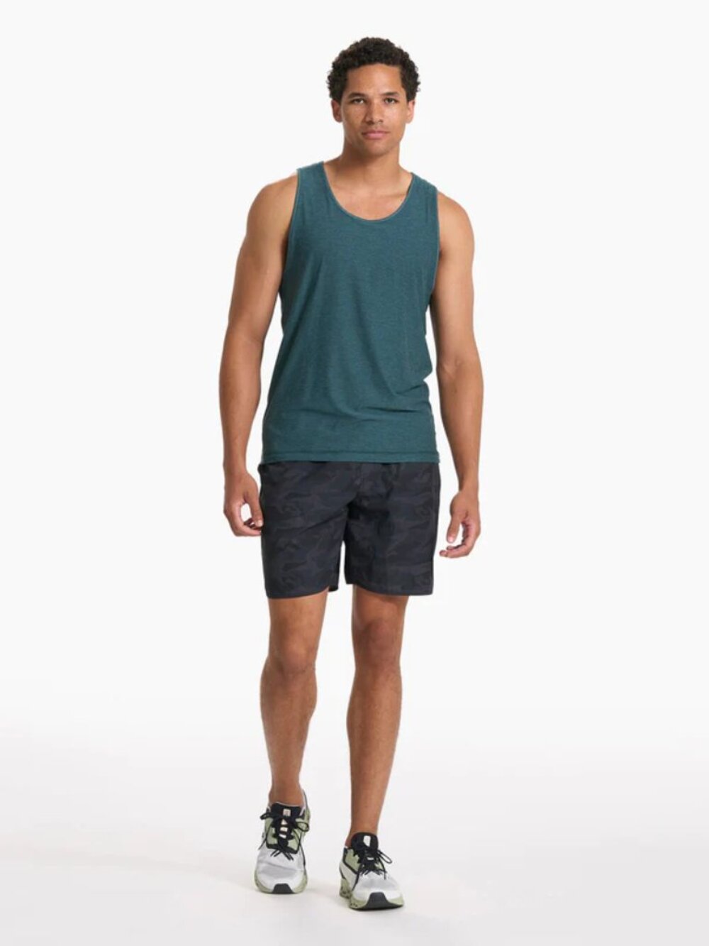 VUORI Men's Strato Tech Tank in Heathered Olive size XL NWOT